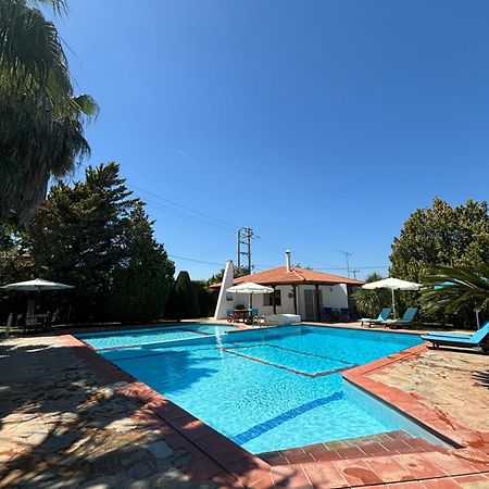 Country House With Pool And Big Garden Oropos Exterior photo